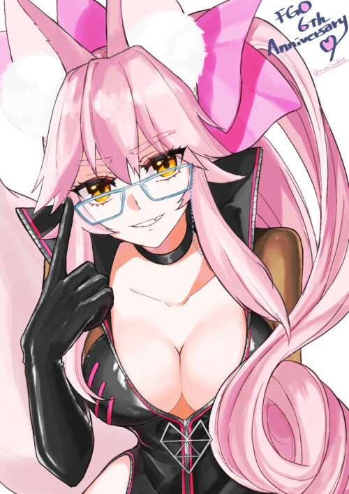  tamamo koyanskaya and koyanskaya fate and 1 more drawn by yukaueno 969e4376d82fc478714bdd0b219c5088