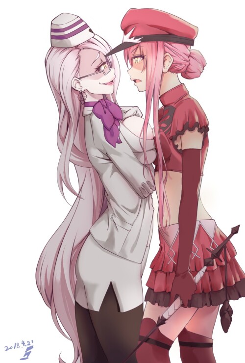  tamamo koyanskaya medb koyanskaya and medb fate and 1 more drawn by kurihara kazuake sample 709e97e