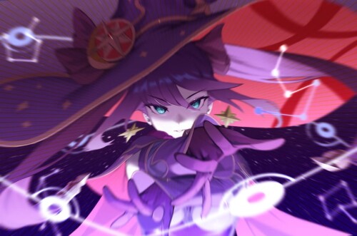  mona genshin impact drawn by komadera sample 42154589a77d10fe5102be1735a16363