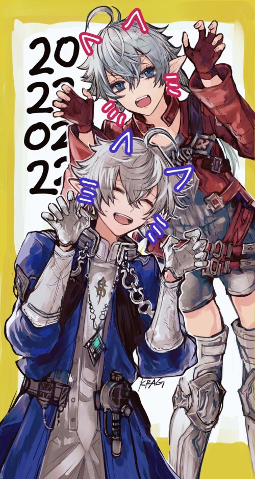  alisaie leveilleur and alphinaud leveilleur final fantasy and 1 more drawn by yum0811 sample 11751e