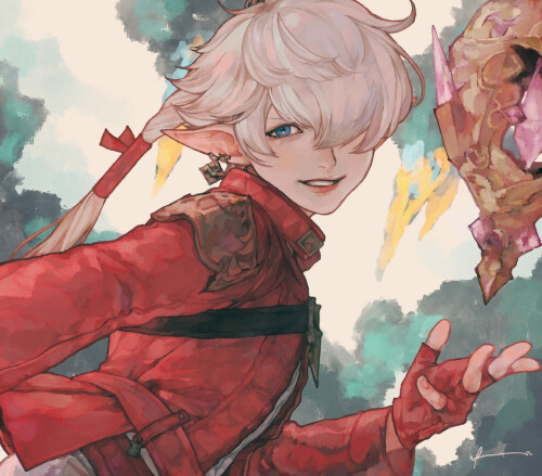  red mage and alisaie leveilleur final fantasy and 1 more drawn by dadadadadaist sample 3755ad4f0eaa