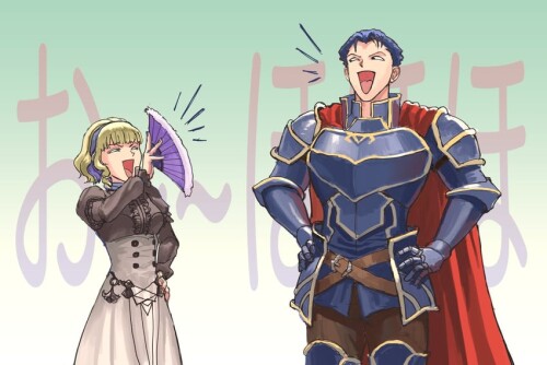  hector and constance von nuvelle fire emblem and 3 more drawn by redaster8 sample 058706490044cfbfe