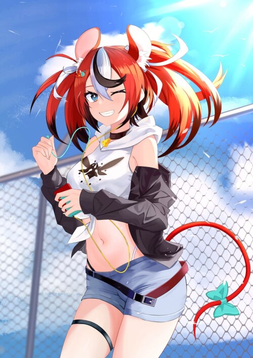  hakos baelz hololive and 1 more drawn by jiang ye kiri sample 2a75670def7307e4ad06d5473b3ef425