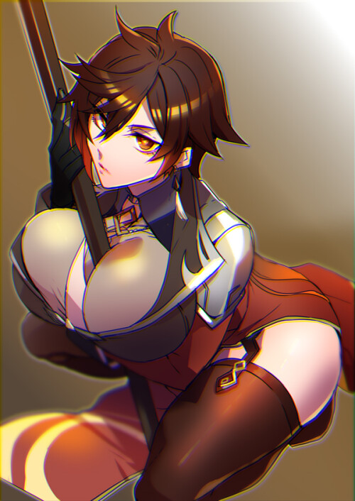  zhongli genshin impact drawn by kaneaki mukku 6b368930f5f614c34c6d4e6627770c36