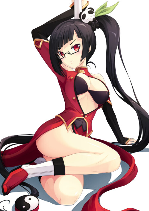  litchi faye ling and lao jiu blazblue drawn by yuntea 6da07aedad901a9cff028214330da0a0