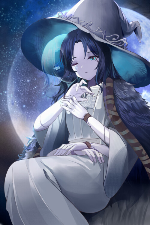  ranni the witch elden ring drawn by mujinbensin b94a54d907ee22f0fd7a715cf3a8a20f