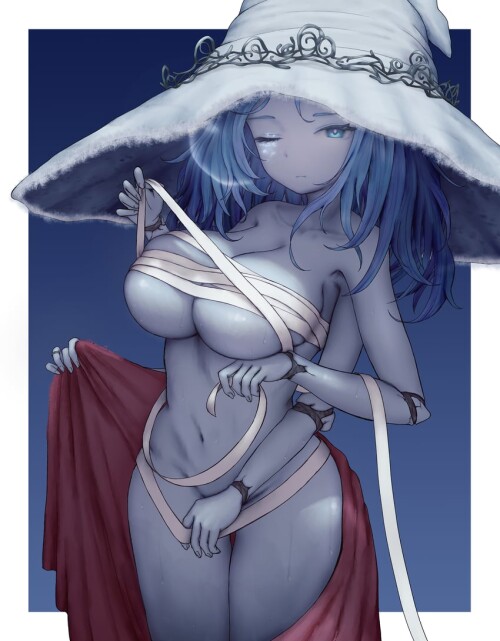  ranni the witch elden ring drawn by ojoniiart sample 9f959fc5481ca85d4984bc77e147370a