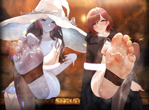  higuchi madoka asakura toru ranni the witch and melina idolmaster and 2 more drawn by ursica sample
