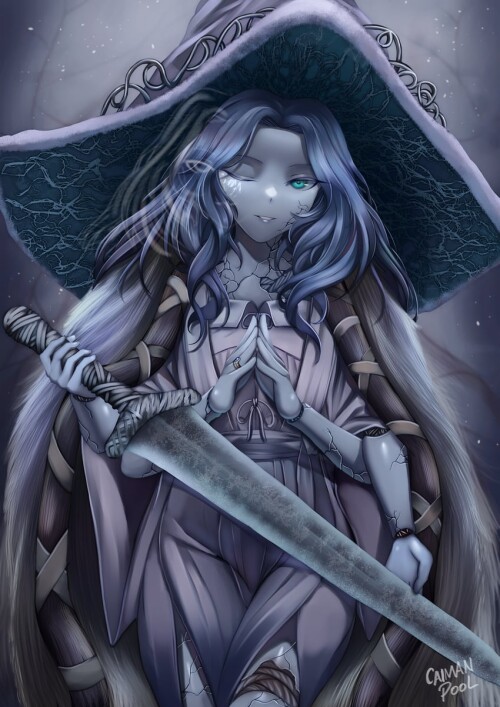  ranni the witch elden ring drawn by caiman pool sample 0c42dfe112aa883f2e5fb2921e208398