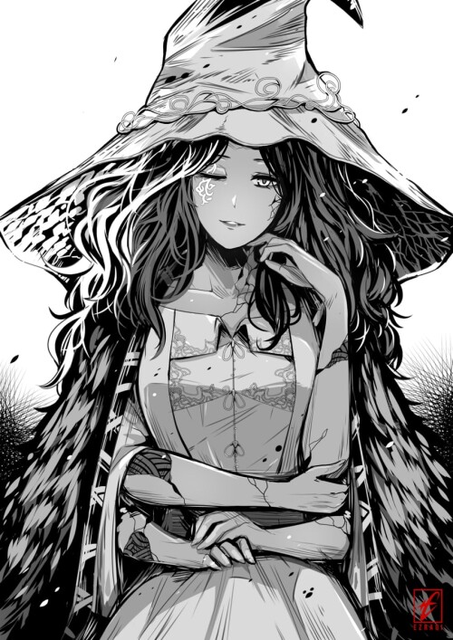  ranni the witch elden ring drawn by ezraqi sample 5cb2c19cb4b5ea25c48eb526086ad3e5