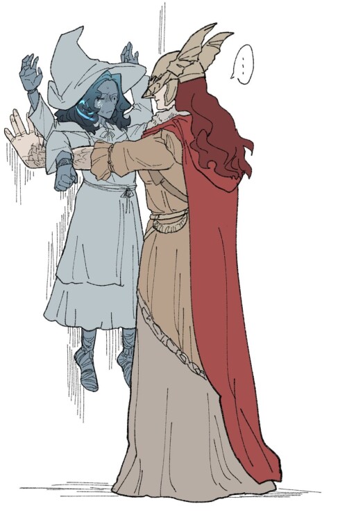  ranni the witch and malenia blade of miquella elden ring drawn by boned woo sample 0c2829a00d454bf0