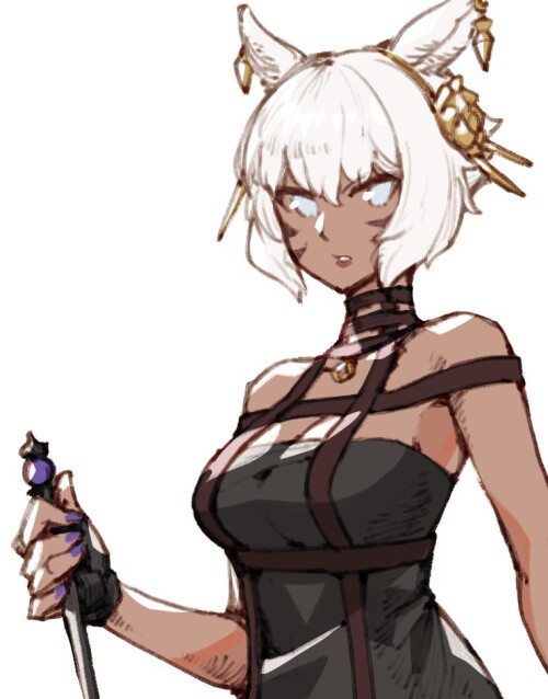 yor briar and y shtola rhul final fantasy and 2 more drawn by hjz artemi 9cae8d78b99c58ecce38b3fa8b