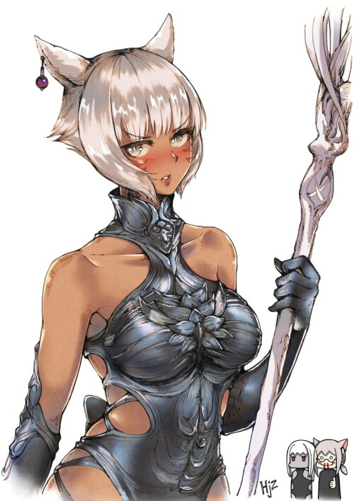  y shtola rhul and omega f final fantasy and 1 more drawn by hjz artemi sample ac3003834275ce3dcf897