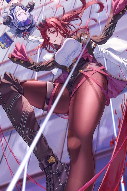  kafka and silver wolf honkai and 1 more drawn by toroe02 sample 4b75a930a605bbfa350a05d5882bdc51