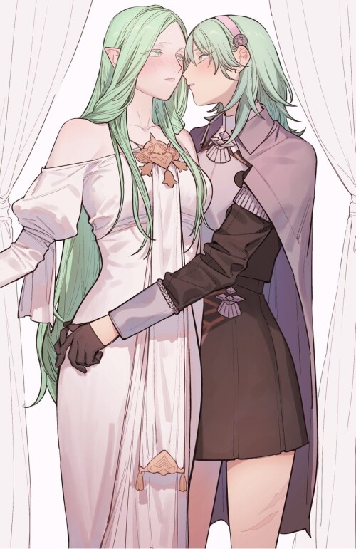  byleth byleth rhea and enlightened byleth fire emblem and 1 more drawn by ikarin sample 72681549bda