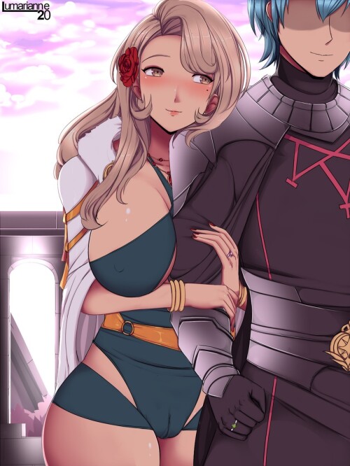  byleth byleth and manuela casagranda fire emblem and 1 more drawn by lumarianne20 sample 54adb2df62