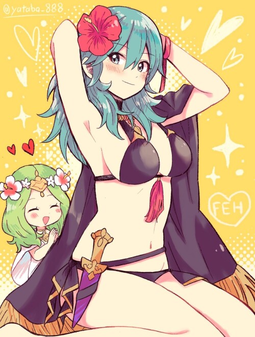  byleth byleth rhea byleth and rhea fire emblem and 2 more drawn by yataba sample c6a2eb0e55ca6e2558
