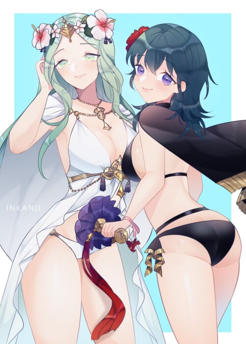  byleth byleth rhea byleth and rhea fire emblem and 1 more drawn by inkanii sample a7857b5574d4e7fa3