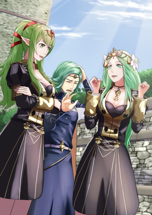  tiki tiki rhea and seteth fire emblem and 2 more drawn by sukkirito rangusan sample 17665dabeea744c