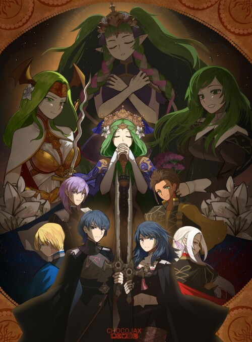  byleth byleth edelgard von hresvelg byleth claude von riegan and 6 more fire emblem and 1 more draw