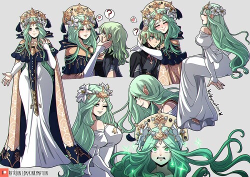  byleth byleth byleth rhea enlightened byleth and 1 more fire emblem and 1 more drawn by kinkymation