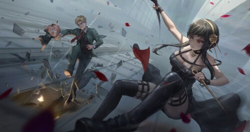  yor briar anya and twilight spy x family drawn by jay xu sample 60b7cfe0ef482a1c4231986d96f7c1c9