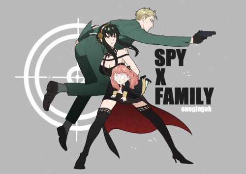  yor briar anya and twilight spy x family drawn by kanapy c7a0f8be1c99175a96d84155378f79de