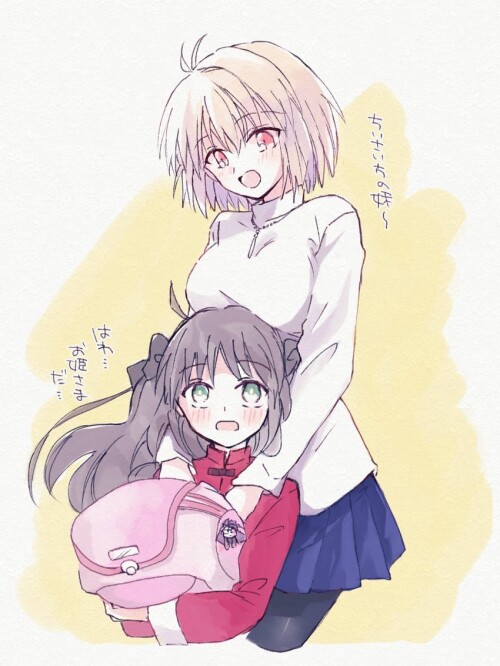  arcueid brunestud tohno shiki and arima miyako tsukihime and 3 more drawn by muko 4moiut sample 9d5