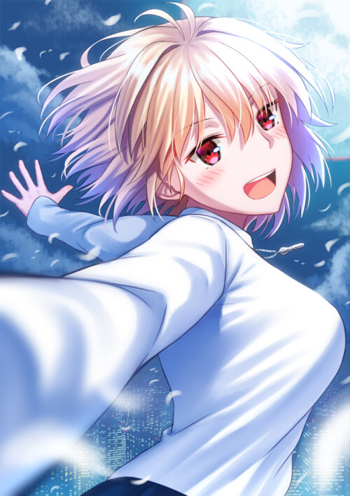  arcueid brunestud tsukihime and 1 more drawn by mizunashi hayate f0479bc847a1da59674846a9e01a111f