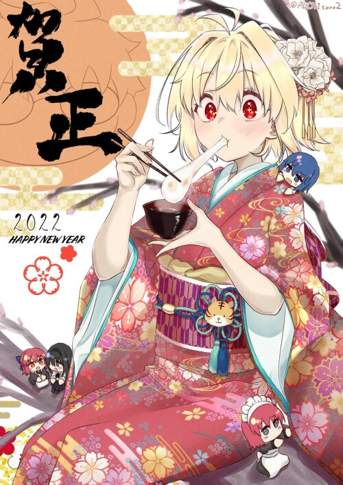  arcueid brunestud tohno akiha ciel kohaku hisui and 1 more tsukihime and 1 more drawn by puchitoro2