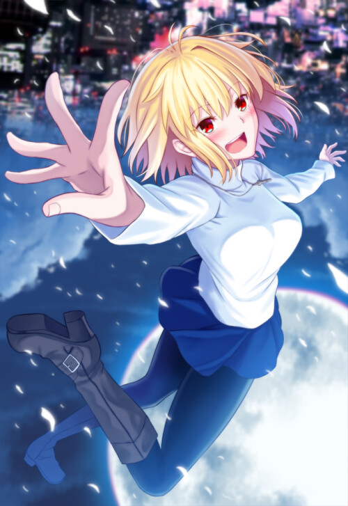  arcueid brunestud tsukihime and 1 more drawn by mizunashi hayate 370e1fef4bf7626d5cbe7ac2077334ca