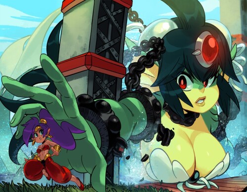  shantae and giga mermaid shantae and 1 more drawn by alex ahad sample dd1b3cf5ad90b60fa7e0a61b91e67