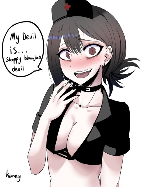  higashiyama kobeni chainsaw man drawn by kaneyarts sample 9a80f09b484b20e1e8d68725f08888f1