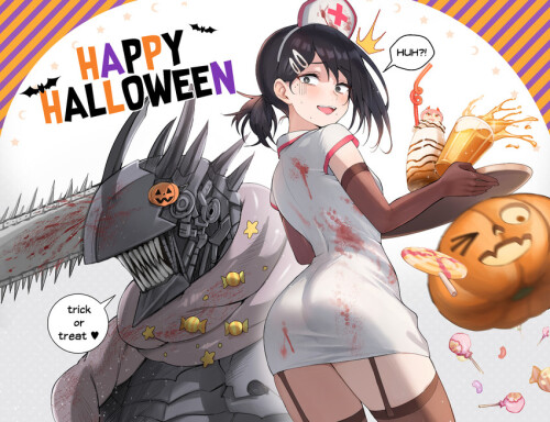  higashiyama kobeni and chainsaw devil chainsaw man drawn by beruko14 sample aa6652dfc28a9158f40ab60