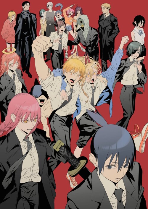  makima power denji reze higashiyama kobeni and 14 more chainsaw man drawn by naga agan sample db4e3