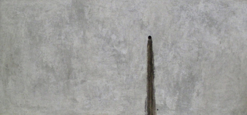 Stain #6, 1977 Acrylic on canvas, 93" x 44" Paul CHui