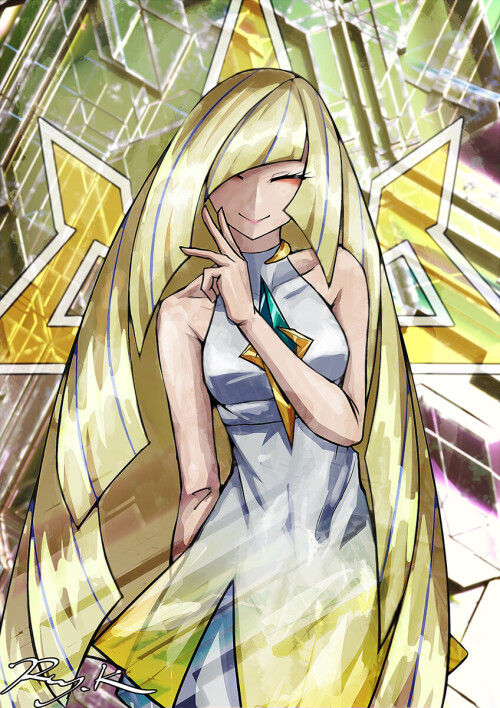  lusamine pokemon and 2 more drawn by ray k 8fb38c6671494b3d2c993236c42724c0