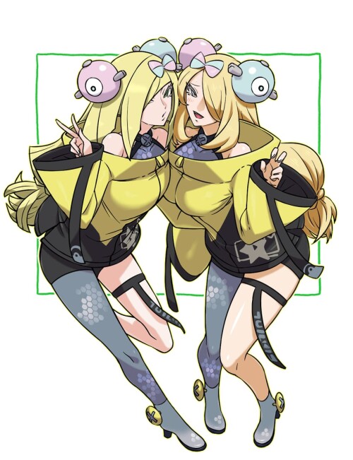  cynthia iono lusamine and magnemite pokemon and 4 more drawn by kenchi sample 7d0ba6159deeb619b2cb7