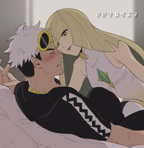  lusamine and guzma pokemon and 2 more drawn by yatsuharuroji sample 73902465bfbeac820e92b9bc63453c9