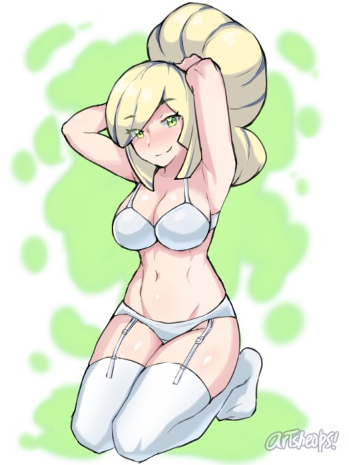  lusamine pokemon and 2 more drawn by artsheops f1dcb46e25b6ee065b34d2bfe317e002