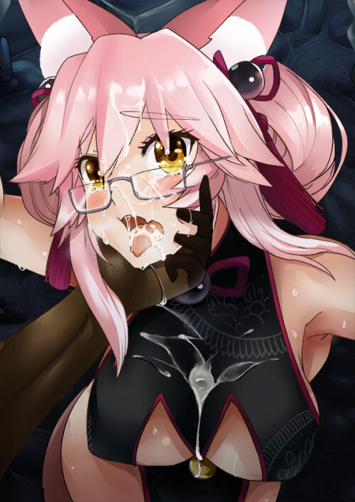  tamamo koyanskaya and koyanskaya fate and 1 more drawn by senbon tsuki 24dc58908218d601e1fa42538981