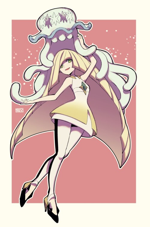  lusamine and nihilego pokemon and 2 more drawn by chichibu watson f6ebe891a7cb2ce174148beadf68bd54