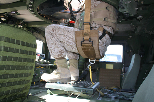 humvee turret gunner sling