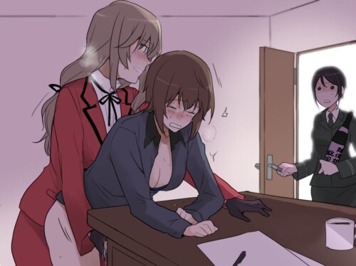  nishizumi maho shimada chiyo and chouno ami girls und panzer drawn by yuuhi arcadia sample aa433c62