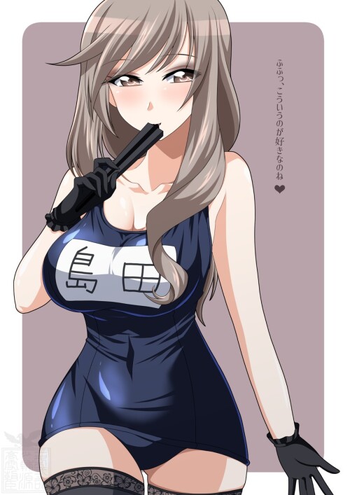  shimada chiyo girls und panzer drawn by ichijou takakiyo sample 1a85431054966ccbb31c619bb52b9e76