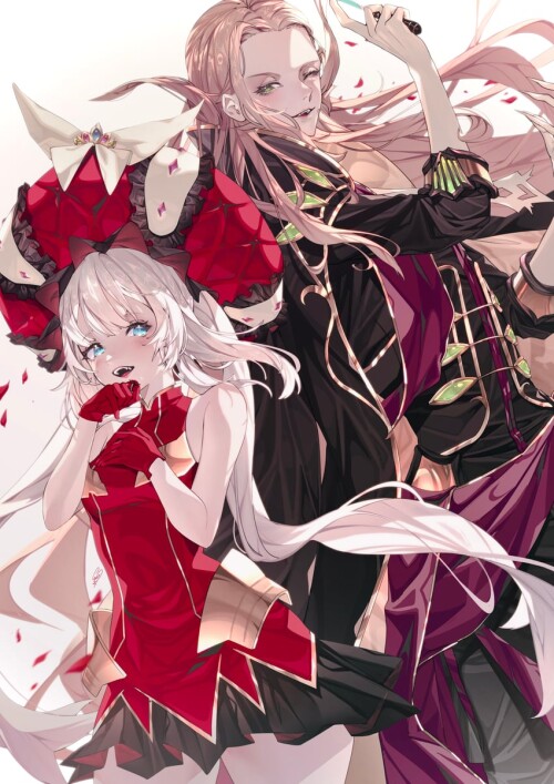  marie antoinette and wolfgang amadeus mozart fate and 1 more drawn by cuso4 suiwabutu sample 1e74a0