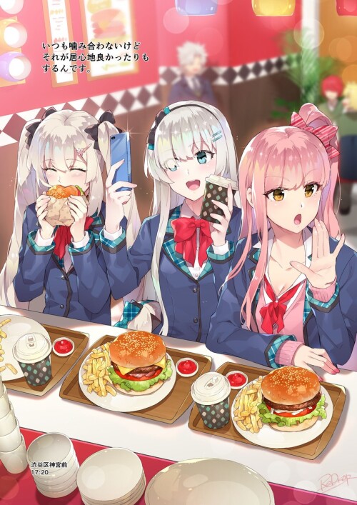  anastasia marie antoinette medb amakusa shirou fuuma kotarou and 1 more fate and 2 more drawn by re