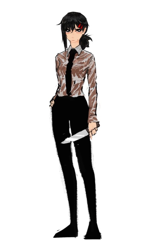  higashiyama kobeni chainsaw man drawn by gurumo twitter sample 3e2ba1eca0275786400203b9b8fa2f76
