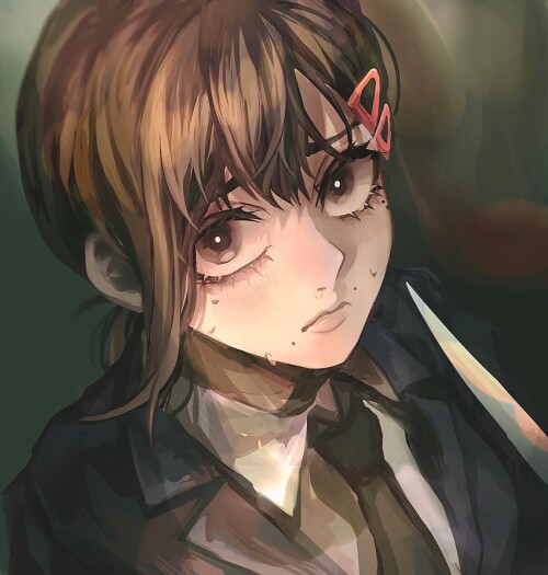  higashiyama kobeni chainsaw man drawn by honmou pixiv64700875 sample f4adbaf457c4b894fc692b6466c431
