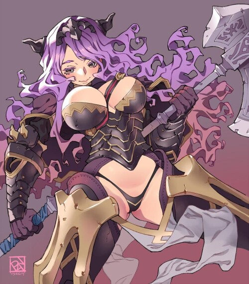  camilla fire emblem and 1 more drawn by poch4n sample 32340af37c1675e70bad54612989f985